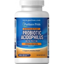  Puritans Pride Probiotic Acidophilus with Pectin  100 