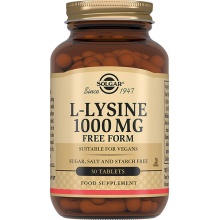  Solgar L-Lysine 1000 mg 50 