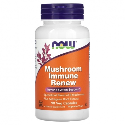  NOW Mushroom Immune Renew 90 
