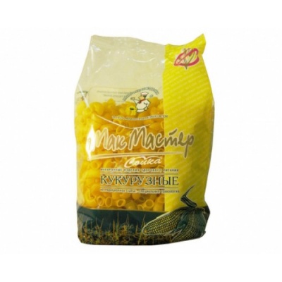 Макароны "МакМастер" кукурузные рифленная трубочка 300гр*12шт