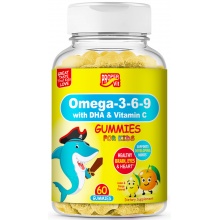  Proper Vit Omega 3-6-9 + DHA with Vitamin C for Kids 60 