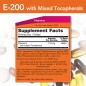  NOW Vitamin E-200 Mixed Tocopherol 100 