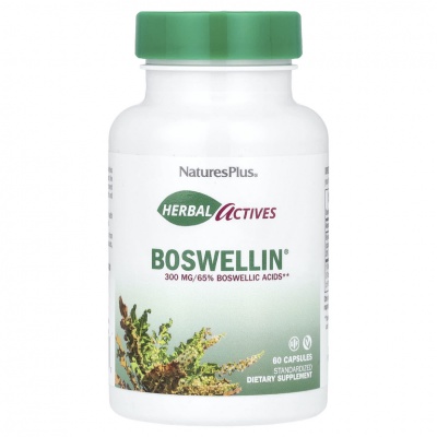 Витамины Natures Plus Boswellin 300 мг 60 капсул
